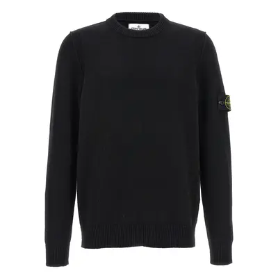 Stone Island-Lambswool crewneck sweater-Uomo