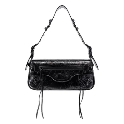 Balenciaga-Le Cagole S Borse A Tracolla Nero-Donna