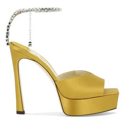 Jimmy Choo-Saeda Sandali Giallo-Donna