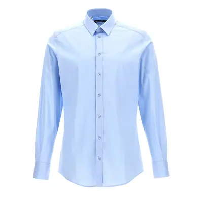 Dolce & Gabbana-Dg Essential Shirt Camicie Celeste-Uomo