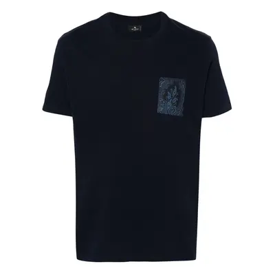 Etro-T-shirt con motivo Pegaso-Uomo