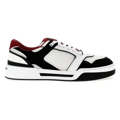 Dolce & Gabbana-Sneakers in mesh e suede-Uomo