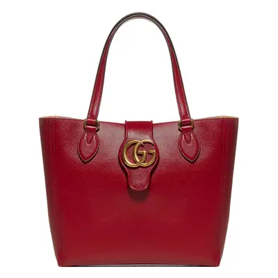 Gucci-Borsa Tote Dahlia in Pelle Rossa-Donna -Rosso