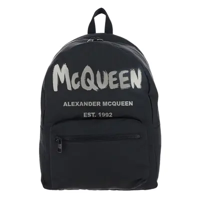 Alexander McQueen-Zaino Metropolitan in nylon con stampa Graffiti-Uomo