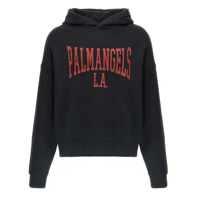 Palm Angels-College Felpe Nero-Uomo