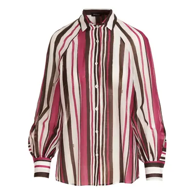 Kiton-Camicia Righe Camicie Multicolor-Donna