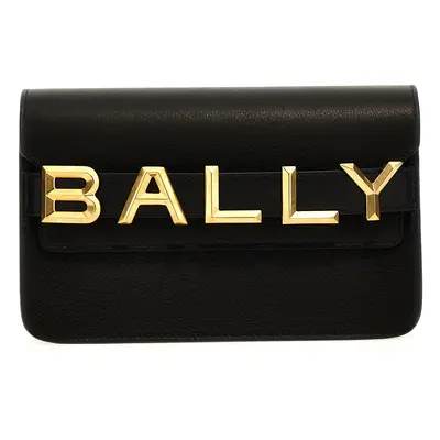 Bally-Logo Shoulder Strap Borse A Tracolla Nero-Donna