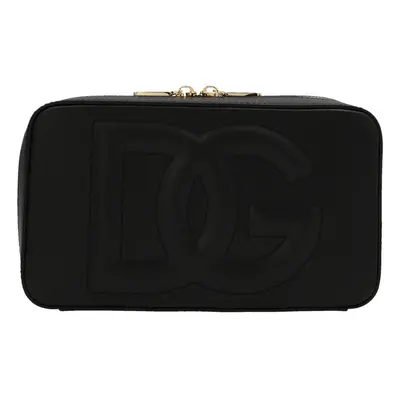 Dolce & Gabbana-Dg Logo Bag Borse A Tracolla Nero-Donna