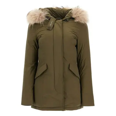 Woolrich-Parka Luxury Arctic Con Pelliccia-Donna