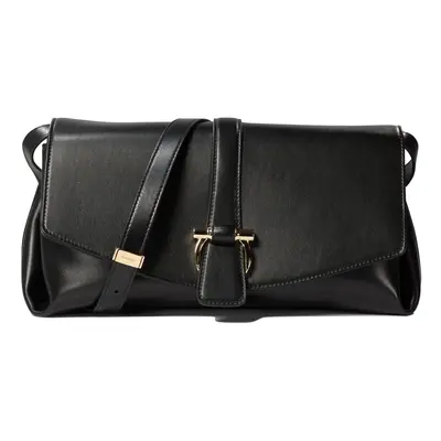 Ferragamo-Crossbody Bag With Flap Borse A Tracolla Nero-Donna