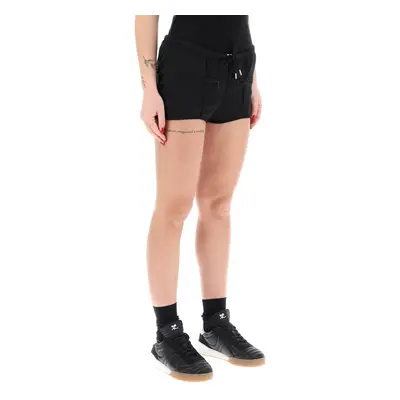 Courreges-Mini Shorts In Jersey Interlock-Donna