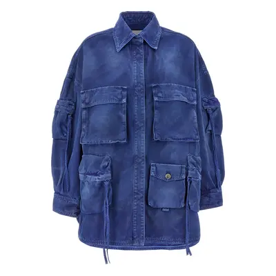 The Attico-Fern Trench E Impermeabili Blu-Donna