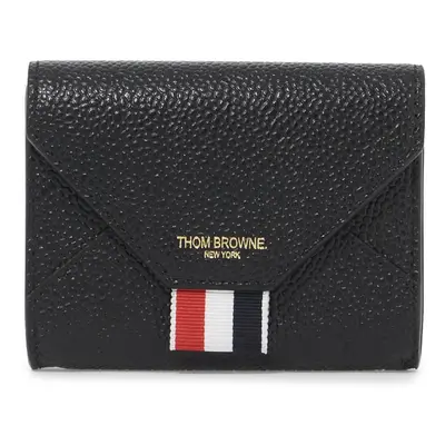 Thom Browne-Portacarte Envelope In Pebble Grain-Donna