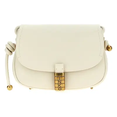 Pinko-Saddle Mini Borse A Tracolla Bianco-Donna