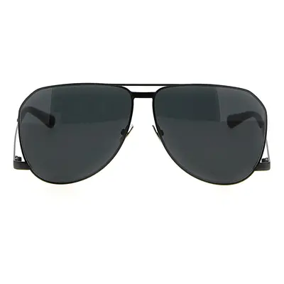 Saint Laurent-Sl 690 Dust Occhiali Da Sole Nero-Uomo