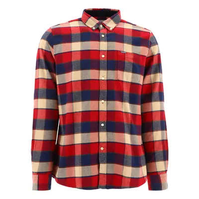 Barbour-Barbour Valley Shirts Rosso-Uomo