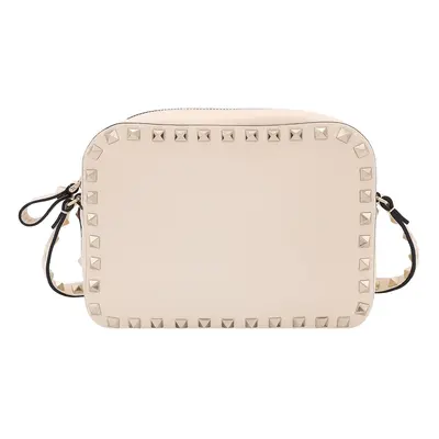 Valentino Garavani-Borsa Cross-body in pelle con borchie iconiche-Donna