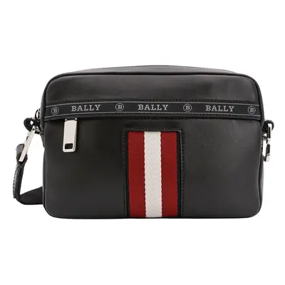 Bally-Borsa a tracolla in pelle con iconica banda frontale-Uomo