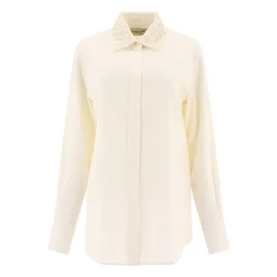 Golden Goose-Batilda Shirts Bianco-Donna