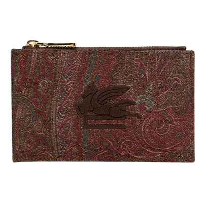 Etro-Portacarte in tessuto Paisley-Donna