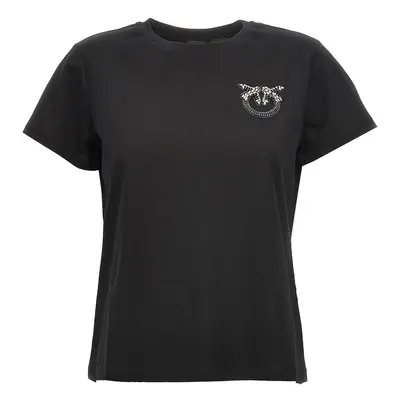 Pinko-Nambrone T-Shirts Nero-Donna