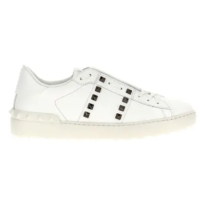 Valentino Garavani-Rockstud Untitled Sneakers Bianco-Uomo