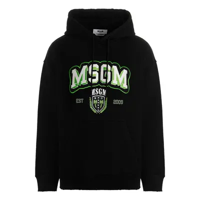 Msgm-'College' Felpe Nero-Uomo