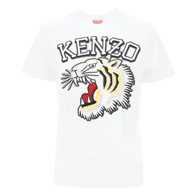 Kenzo-T Shirt Girocollo Tiger Varsity-Donna