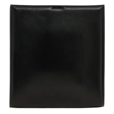 Jil Sander-Leather Shoulder Strap Borse A Tracolla Nero-Donna