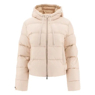 Peserico-Down Jacket With Punto Luce Giacche Rosa-Donna