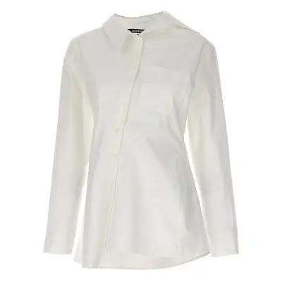 Jacquemus-La Chemise Pablo Camicie Bianco-Donna