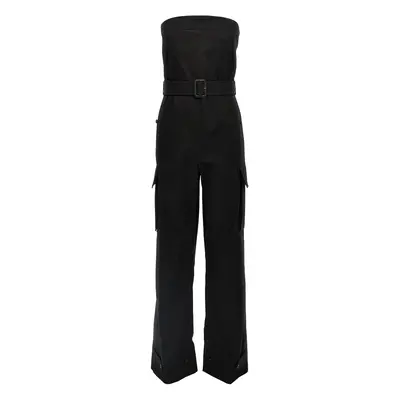 Saint Laurent-Cassandre Tute Intere Nero-Donna