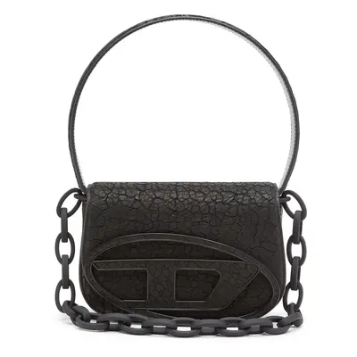 Diesel-Borsa 1DR a spalla in pelle Sauvage-Donna