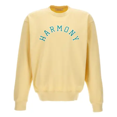 Harmony-Sael Varsity Felpe Giallo-Uomo