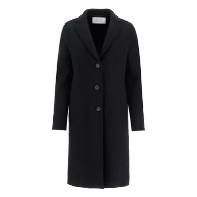 Harris Wharf London-Cappotto Monopetto In Lana Cotta-Donna