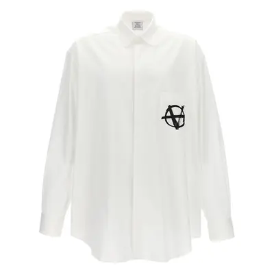 Vetements-Anarchy Camicie Bianco/Nero-Donna