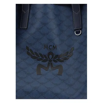 MCM-Borsa a Spalla Tote Himmel-Uomo