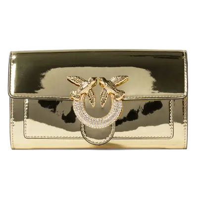 Pinko-Love One Wallets & Card Holders Oro-Donna