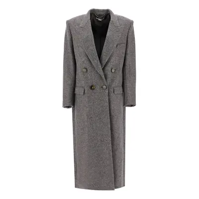 Stella Mc Cartney-Maxi Cappotto In Tweed-Donna