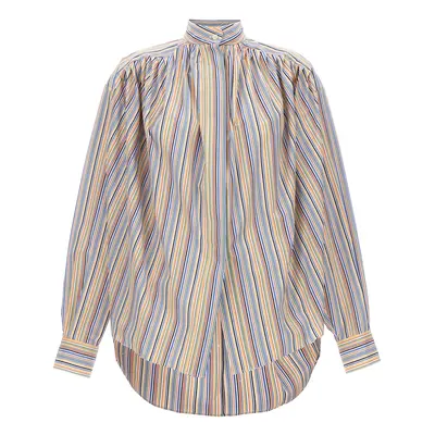 Etro-Striped Shirt Camicie Multicolor-Donna