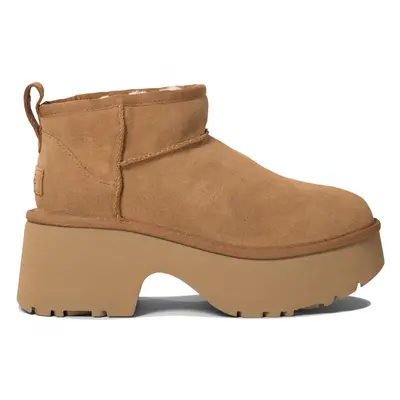 Ugg-Classic Ultra Mini New Heights Stivali E Stivaletti Beige-Donna