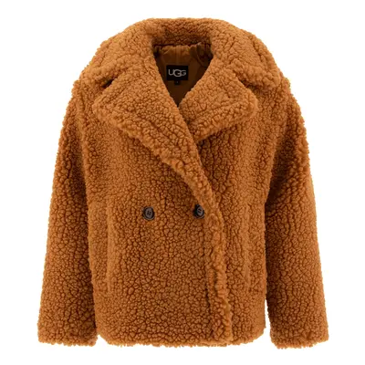 Ugg-Teddy Gertrude Coats Marrone-Donna