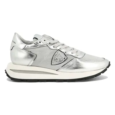 Philippe Model Paris-Tropez Sneakers & Slip-On Silver-Donna