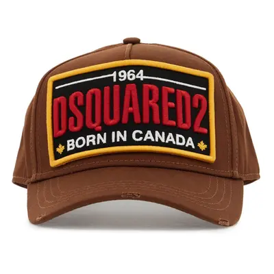 Dsquared2-Cappello Baseball Con Patch Logo-Uomo