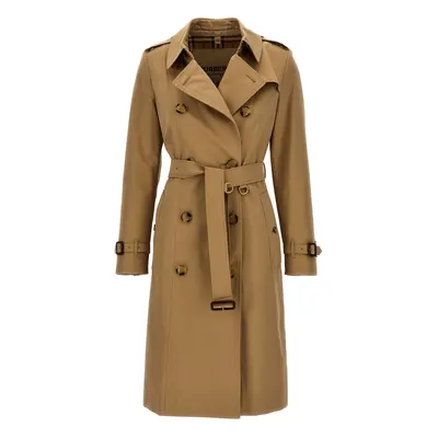 Burberry-The Chelsea Trench E Impermeabili Beige-Donna