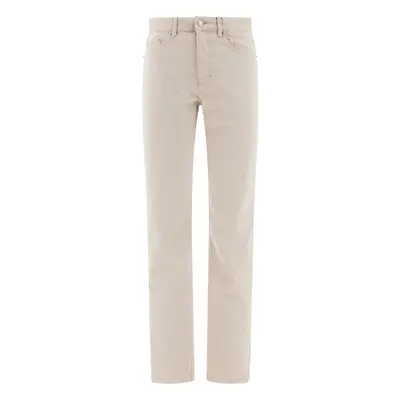 Ami Paris-Classic Fit Jeans Beige-Uomo