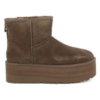 Ugg-Classic Mini Platform Stivali E Stivaletti Marrone-Donna