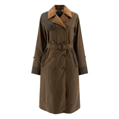 Barbour-Brackley Coats Verde-Donna