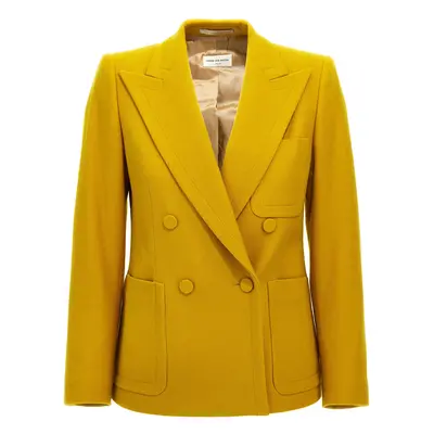 Dries Van Noten-Beaume Blazer And Suits Giallo-Donna