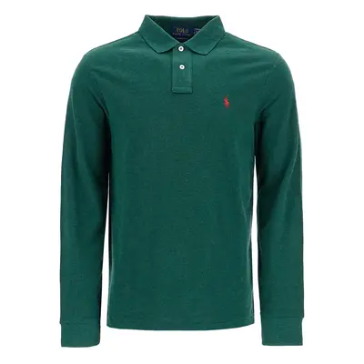 Polo Ralph Lauren-Polo Manica Lunga Custom Slim Fit-Uomo